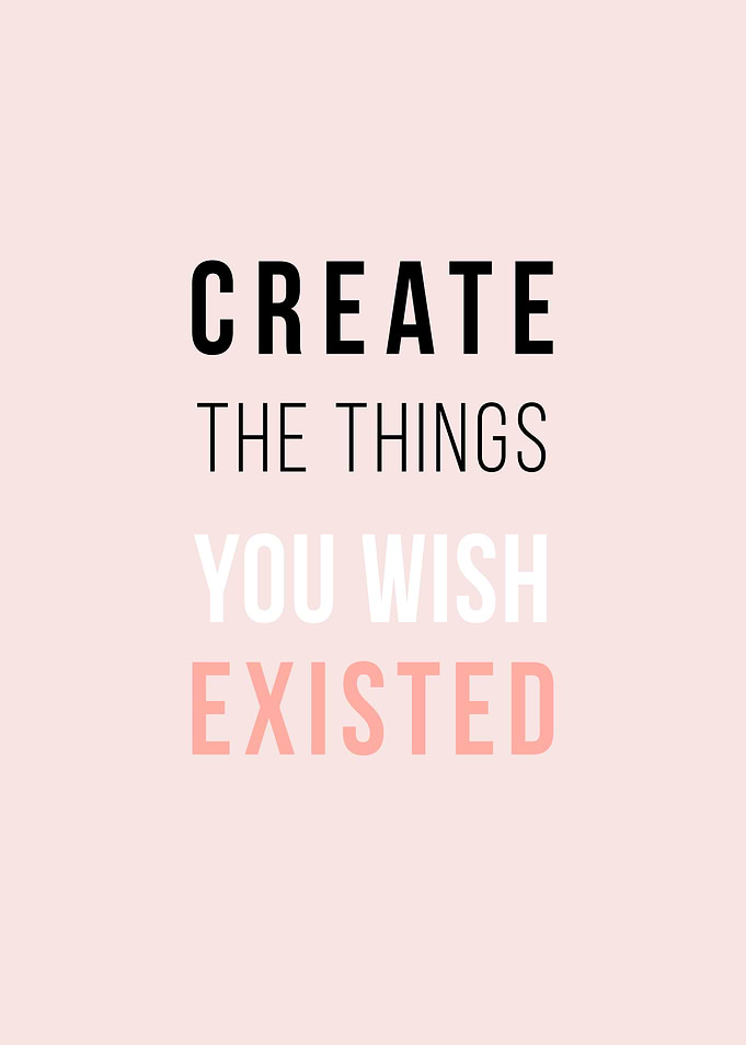 Create The Things You Wish