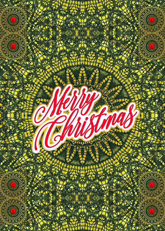 Merry Christmas on Lace
