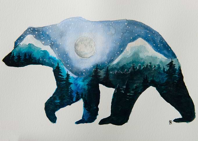 Mountain Spirit Bear