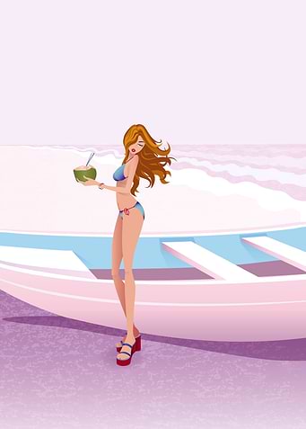 Bikini girl