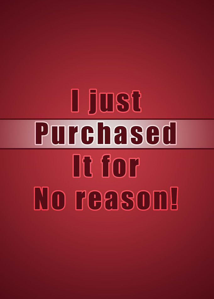 The reason you must buy