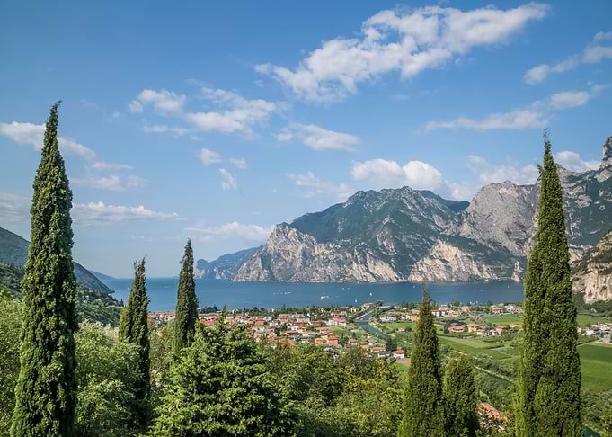 TORBOLE View to Lake Garda
