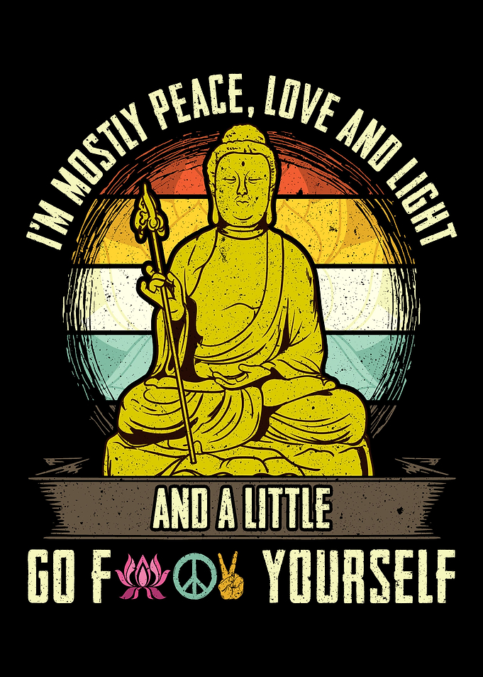 Buddha Yoga Zen Funny