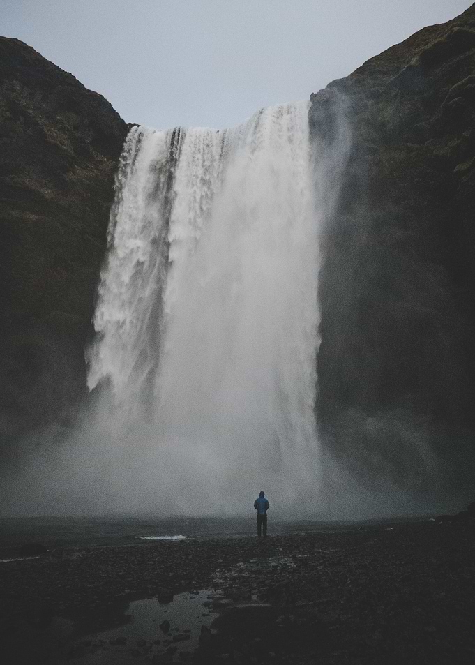 Mystic Skogafoss Iceland