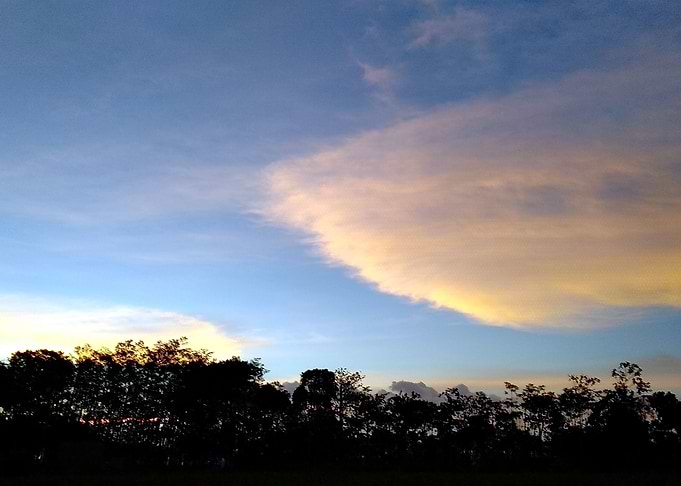 colorful sunset