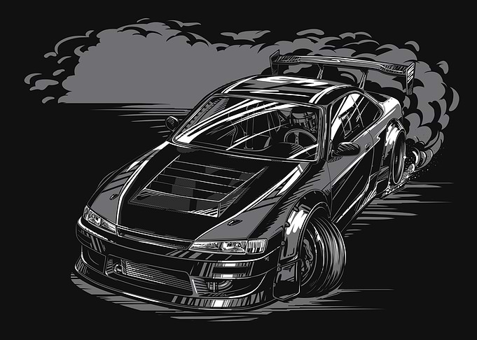 Nissan 200sx drift machine