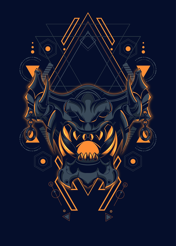 Devil mask