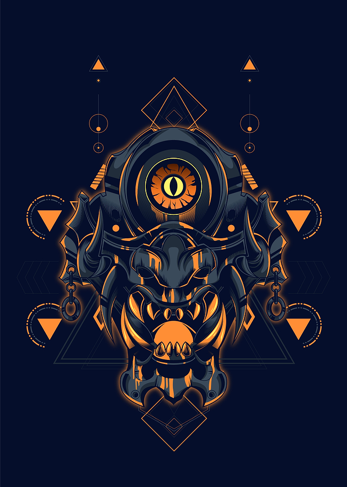 Devil mask