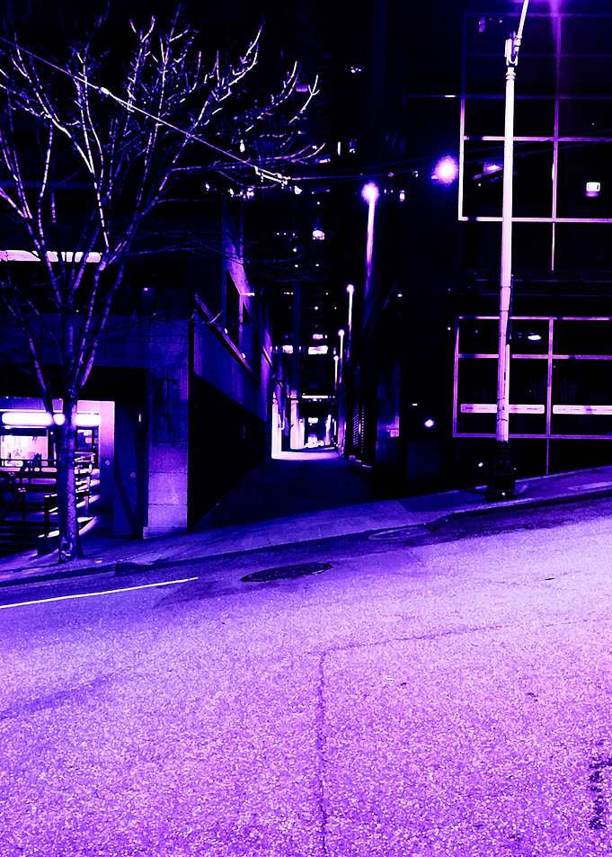 Tilted Seattle Alley