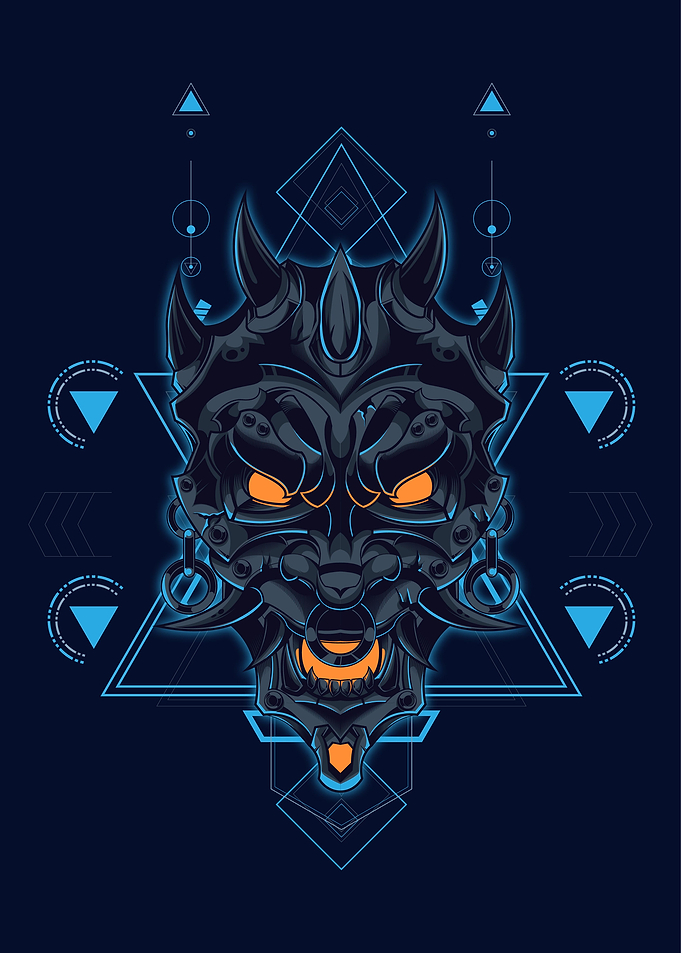 Devil mask