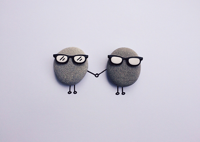 Cute Gray Round Foam