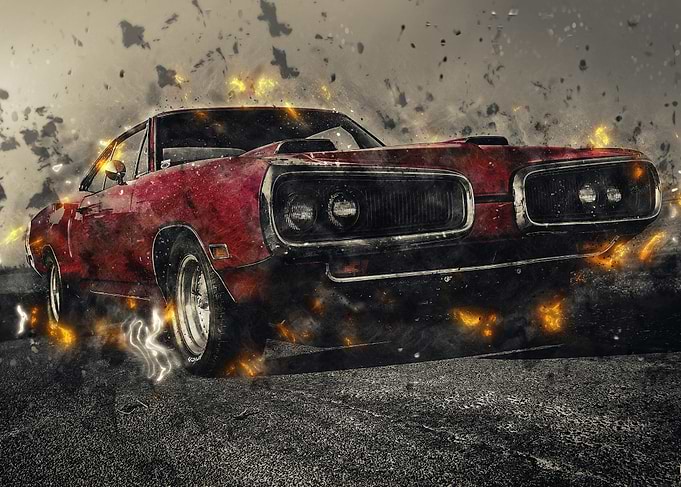 Classic muscle cars 1