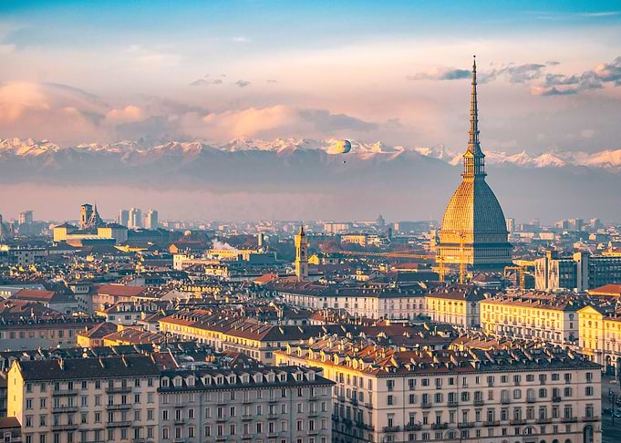 TORINO GOLDEN HOUR VIEW