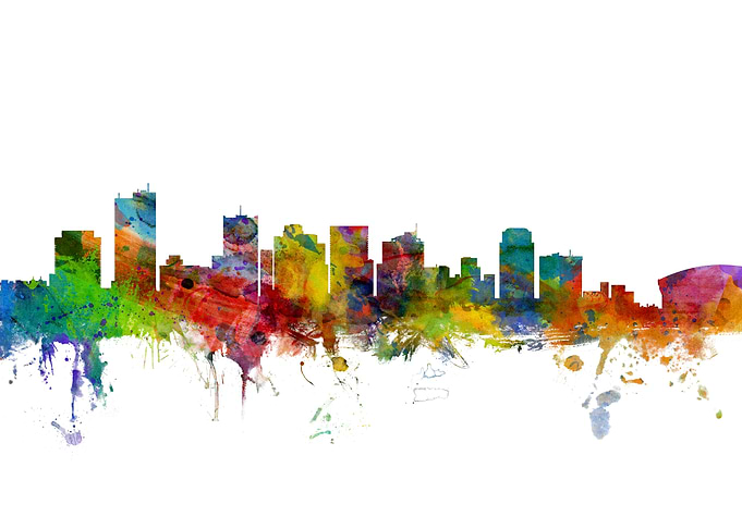 Phoenix Arizona Skyline