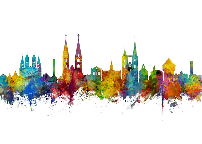 Halberstadt Skyline