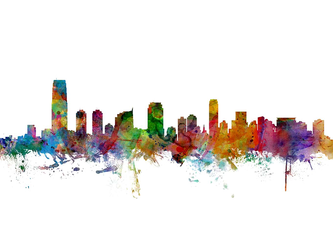 Jersey City Skyline