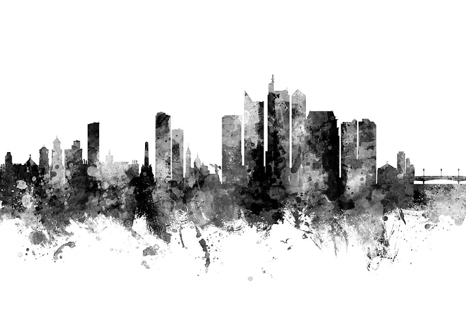 Manila Philippines Skyline