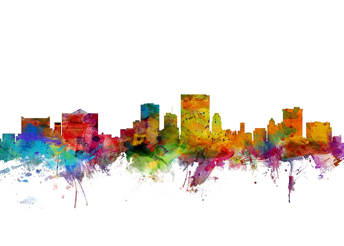 El Paso Texas Skyline
