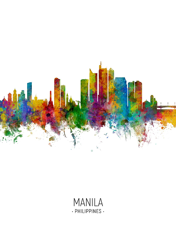Manila Philippines Skyline