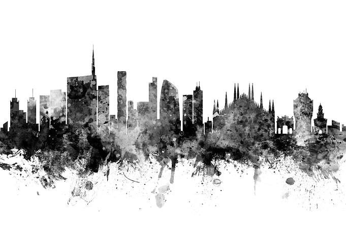 Riga Latvia Skyline
