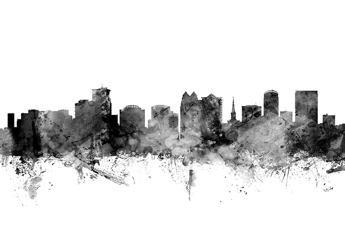 Orlando Florida Skyline