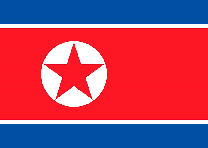 NORTH KOREA Flag