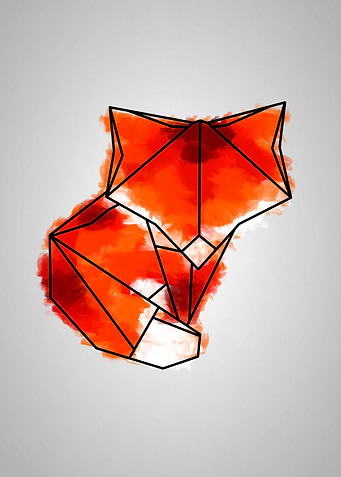 Origami Fox