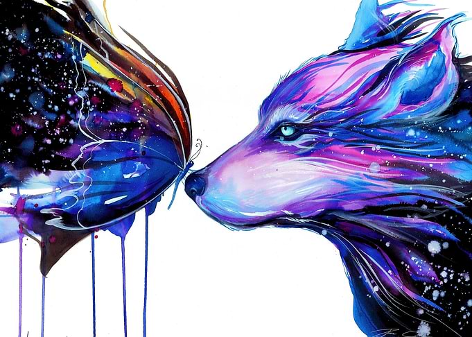 Two galaxies