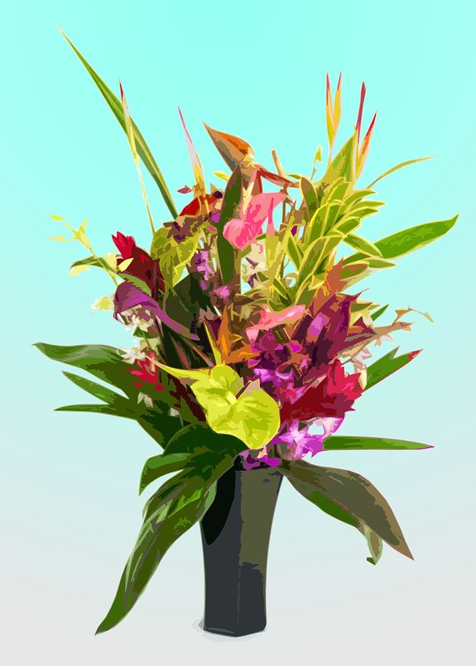 Tropical Flowers 8
