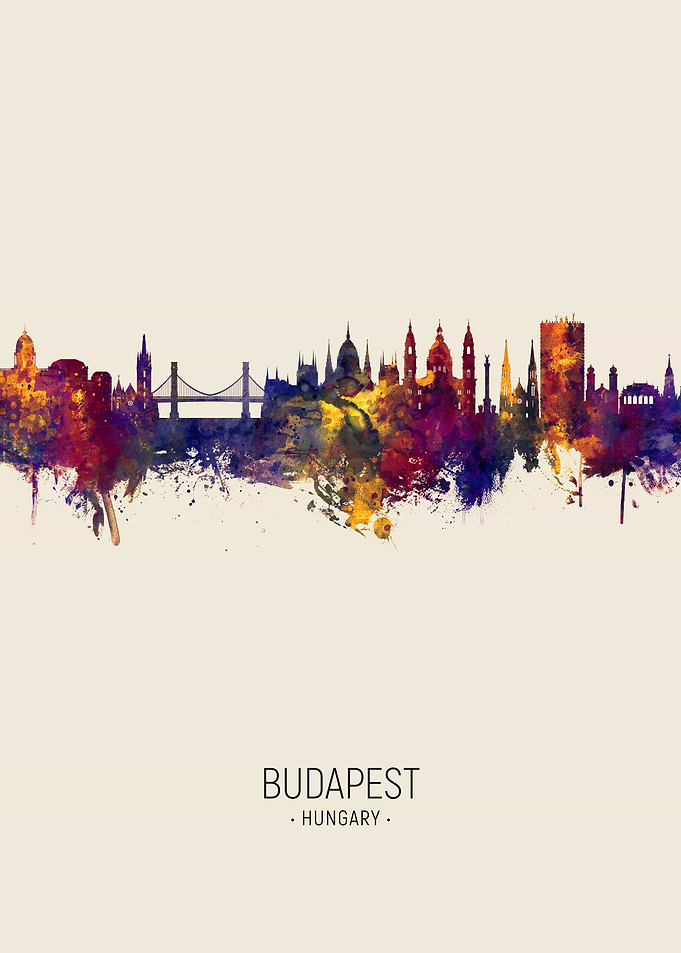 Budapest Hungary Skyline