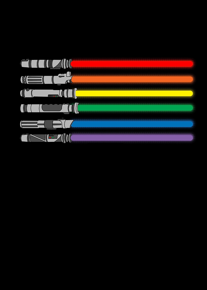 LGBT Light Saber Sword