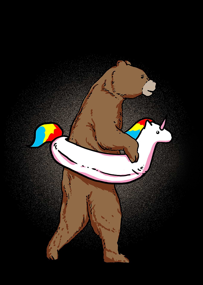 Funny Bear