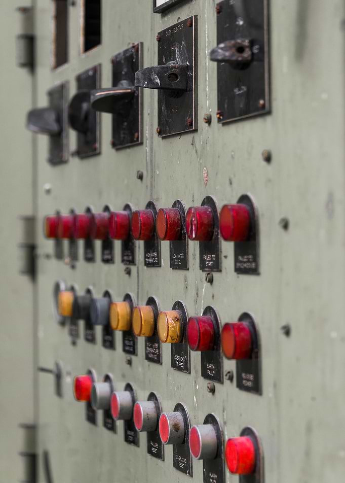 Red buttons