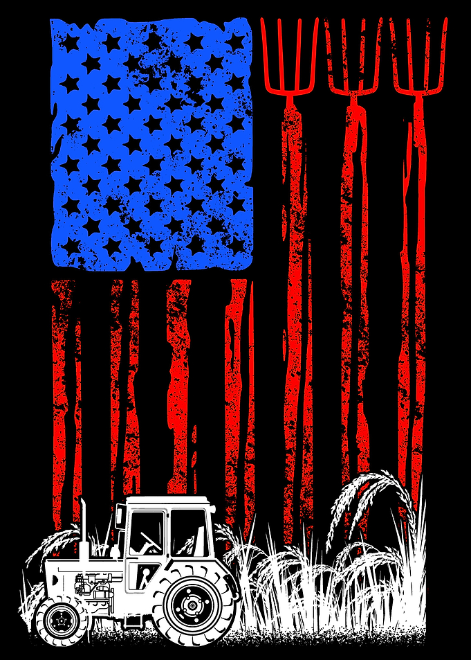 United States Flag Farmer