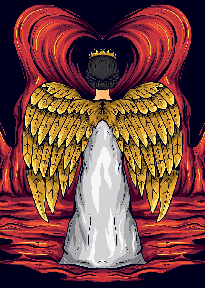 Angel of Love Illustration