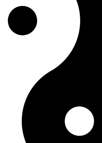 Zen Ying Yang symbol