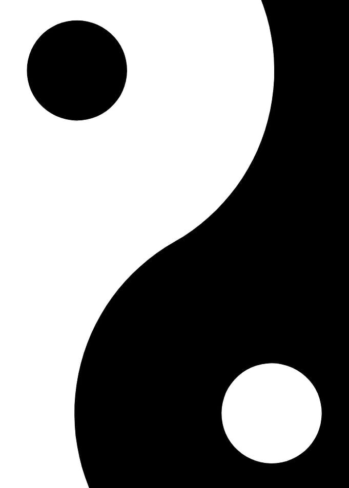 Zen Ying Yang symbol