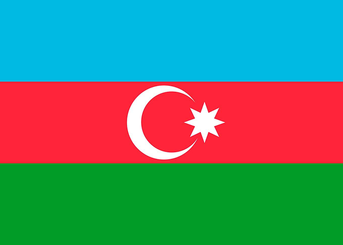 AZERBAIJAN flag
