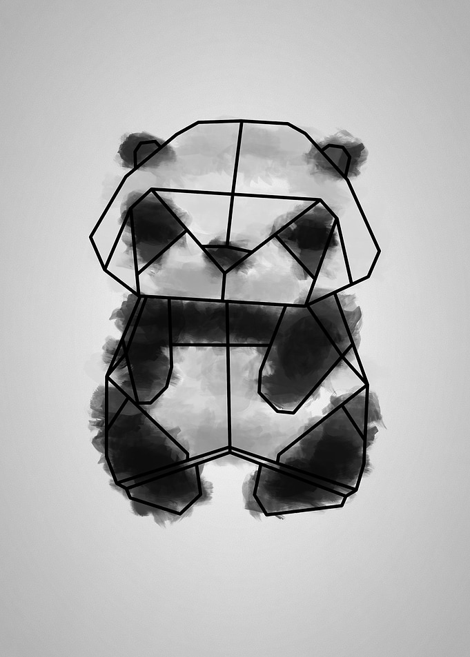 Origami Panda