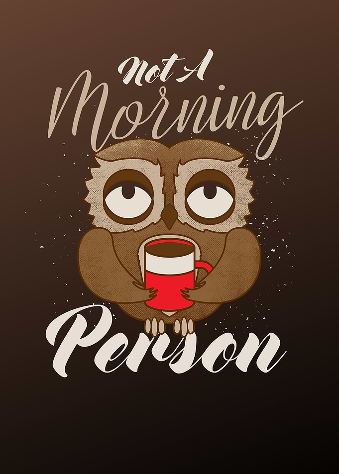 Morning Person Owl Coffee