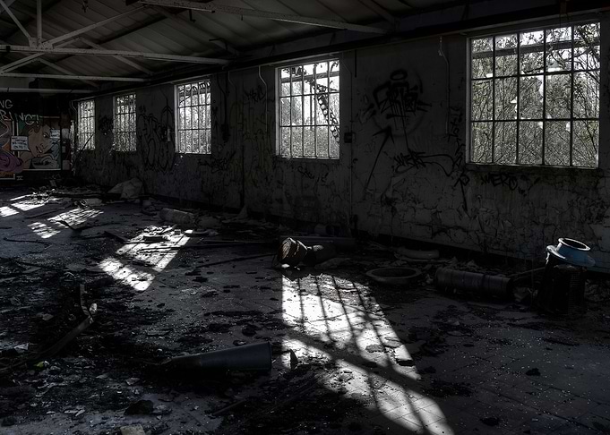 Room with windows