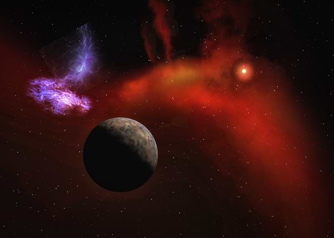 The red nebula