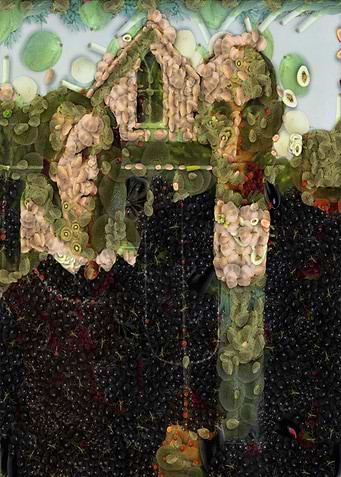 Vegan Gothic Art Parody