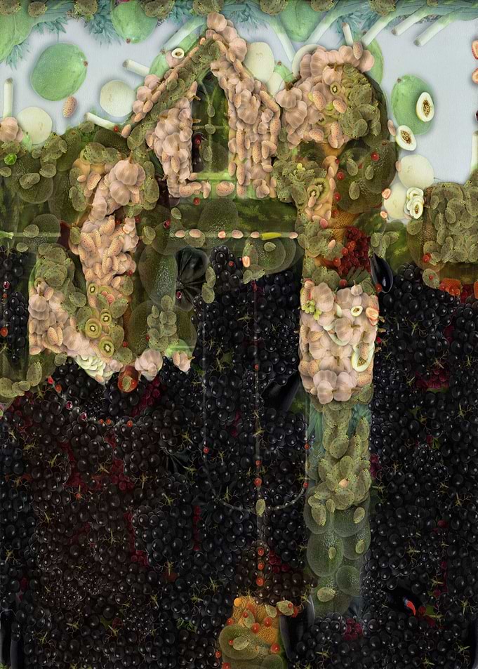 Vegan Gothic Art Parody