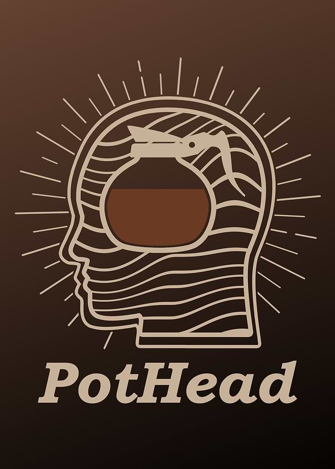 Pot Head Coffee Lover Gift