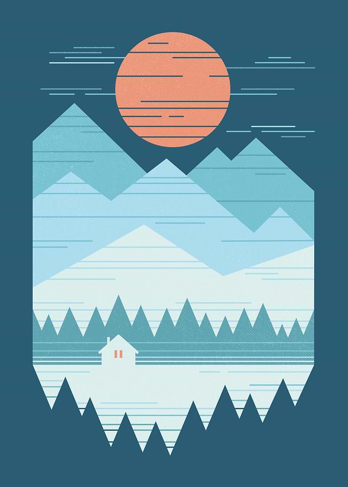 Cabin In The Snow