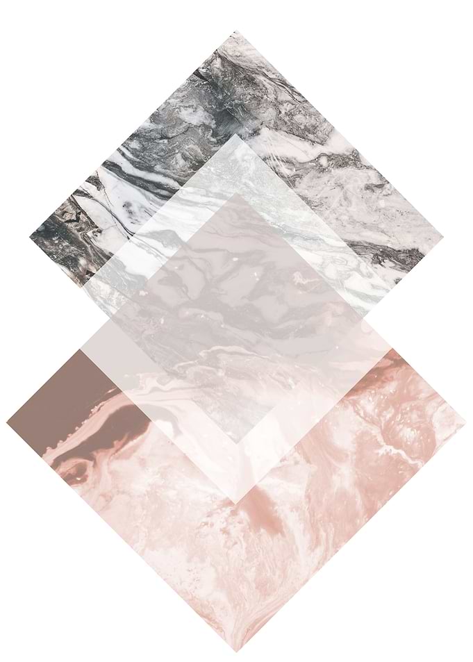 Geometric Marble Art