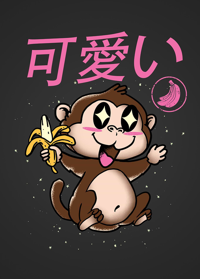 Monkey Kawaii