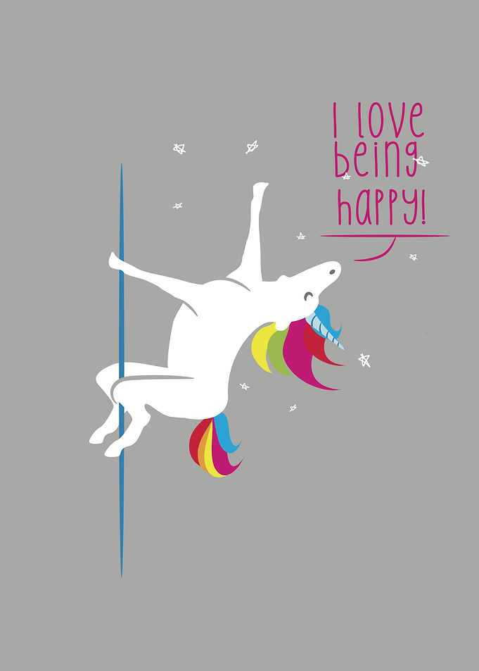I love being happy