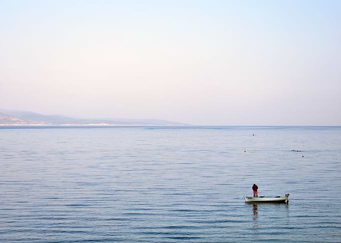 Fishing at Sunrise